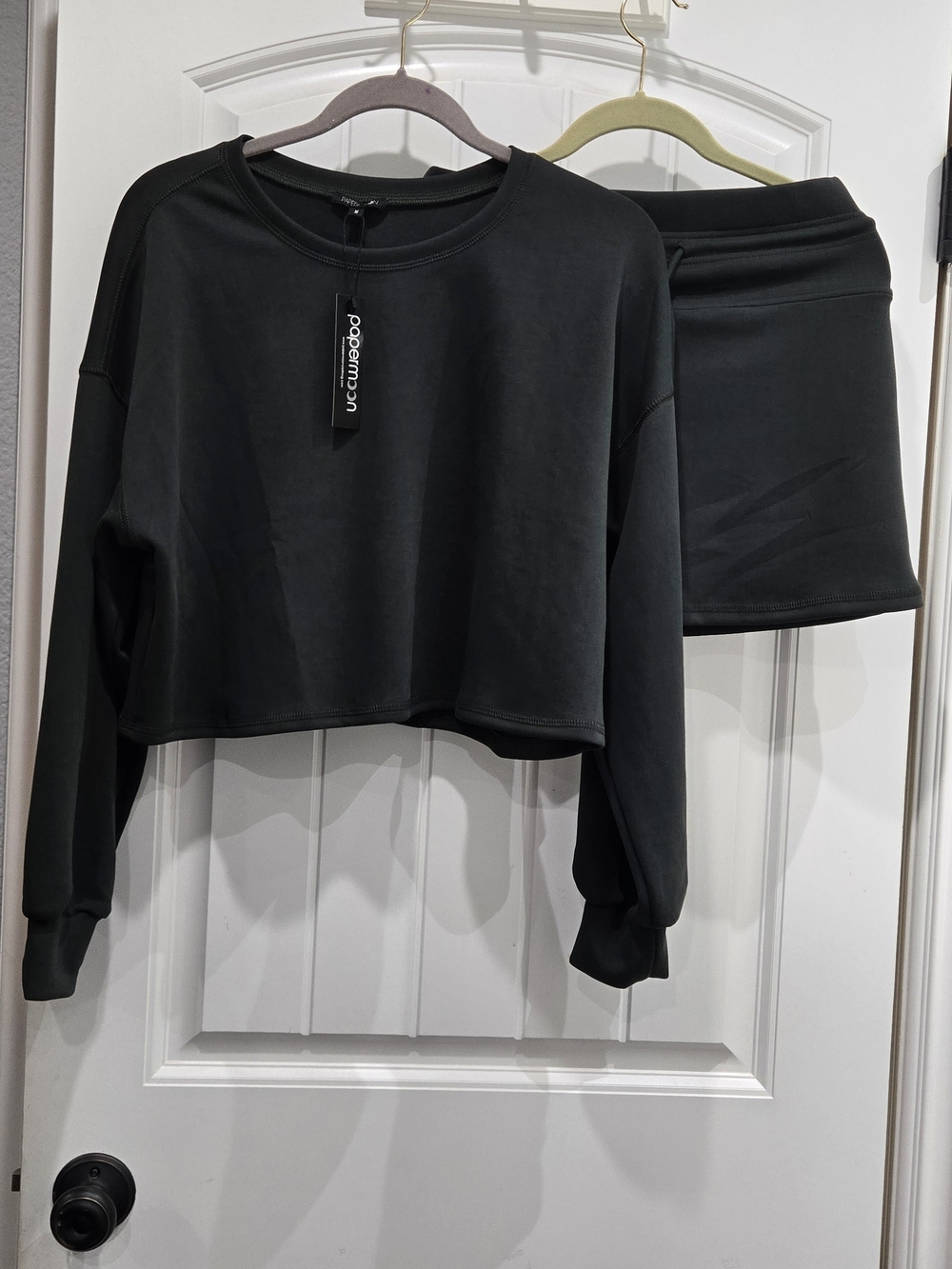 Papermoon Scuba Sweatshirt & Skirt Set